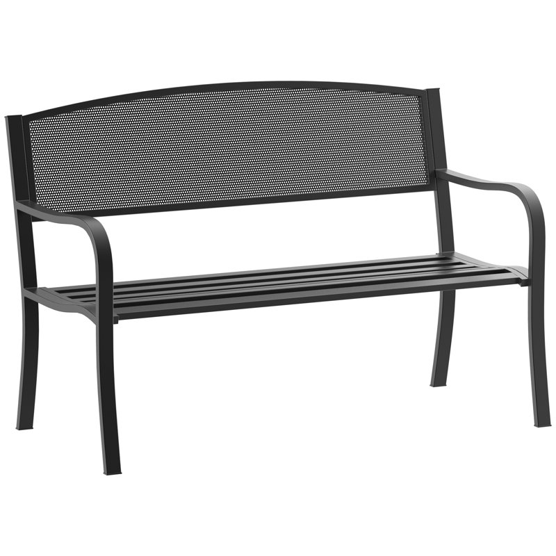 Metal Outdoor Bench