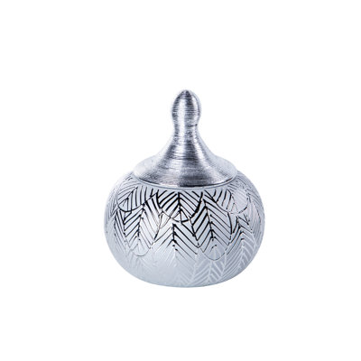 Eleuterio SILVER 21Cm Ceramic Jar