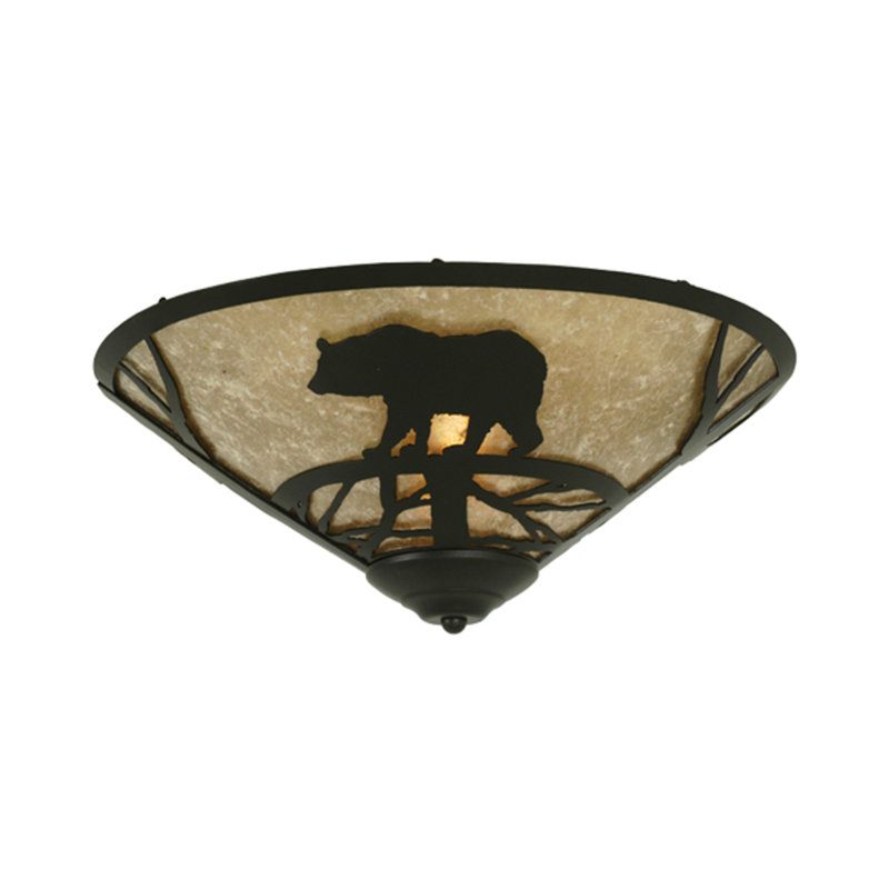 Bear On The Loose 2 - Light Flush Mount