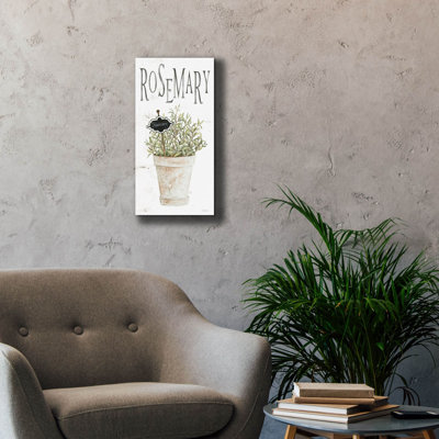 'Rosemary' by Cindy Jacobs, Canvas Wall Art