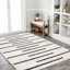 Tapis blanc / gris Colline-1183277491