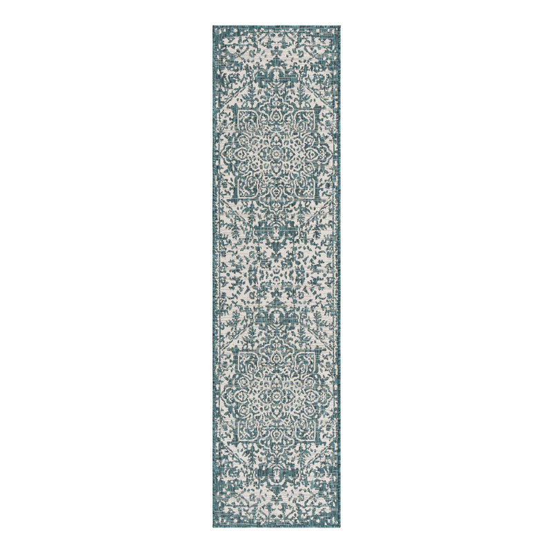 Jill Zarin Dubai Indoor/Outdoor Rug, Runner 2' x 8'