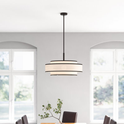 Lustre tambour 5 lumières Aasim