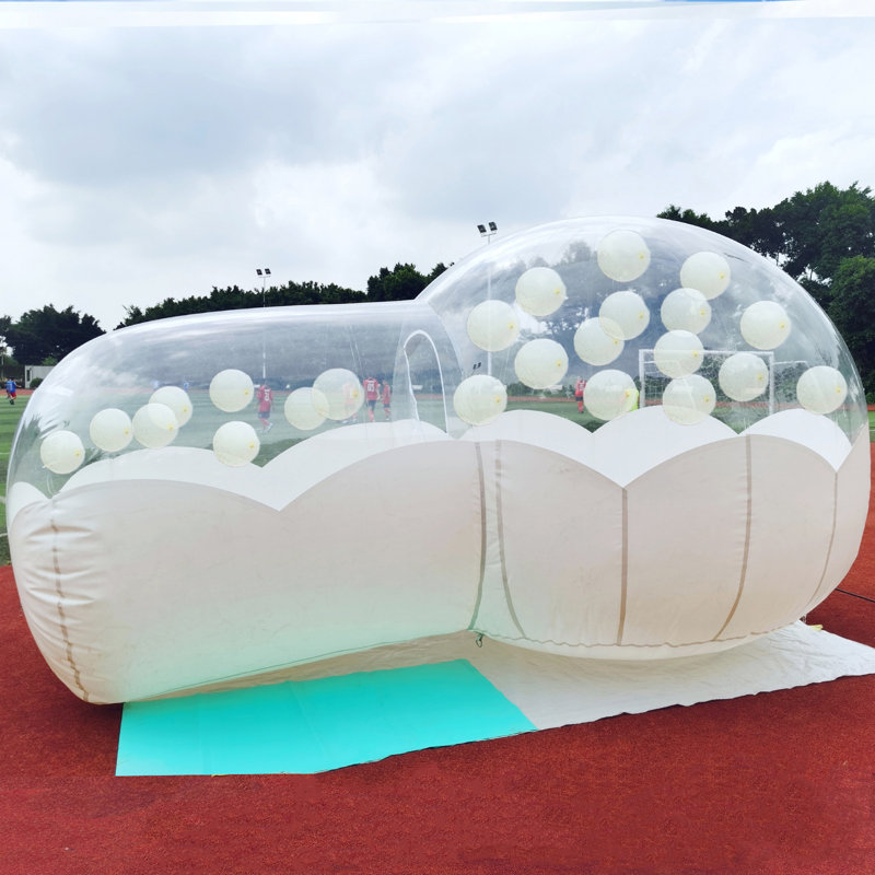 DENFER 173.16'' W x 94.44'' D Outdoor Polyvinyl Chloride (PVC) Pop-Up Play Tent