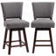 Ensemble de 2 tabourets pivotants