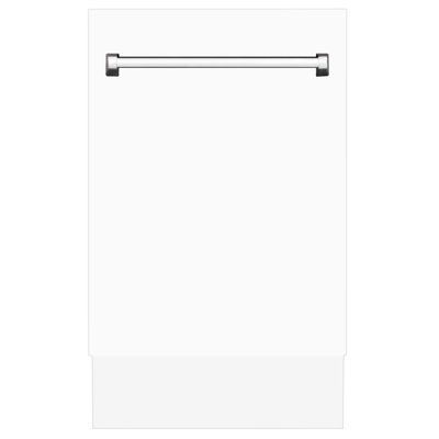 ZLINE 18" Tallac Series 3rd Rack Top Control Dishwasher with Stainless Steel Tub, 51dBa