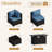 8-Piece Patio Furniture Set with Propane Gas Fire Pit Table-599686342-599686392