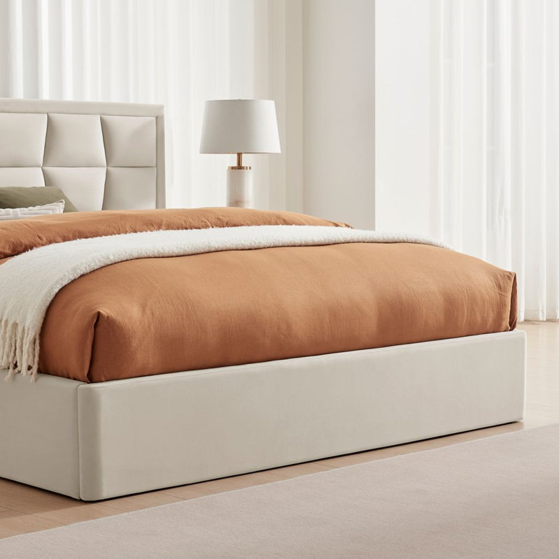 Upholstered Ottoman Storage Bed