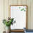 24"x36" Rectangle Wood Mirror