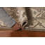 Tapis de couloir indien entièrement fait à la main Oushak 3 x 12
