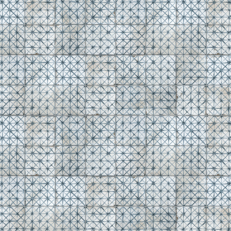 Carreaux de céramique 18 po x 18 po Kings, Bleu