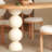 Creative Asymmetrical Design Solid Wood Desk-1406101231