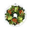 28" Fall Wreath with Hydrangeas and Magnolia Leaves