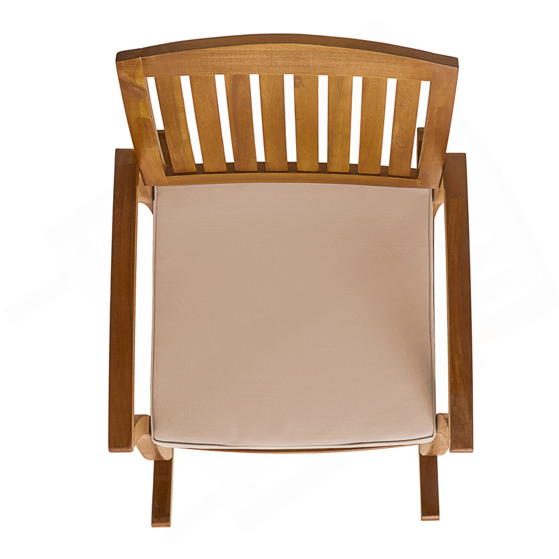 Chaise berçante avec coussin confortable