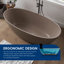 Baignoire de trempage autoportante 65 po-121504521