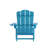 Ayleah Commercial All-Weather Adirondack Chairs with Cupholders-277921742