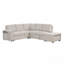 U_STYLE Canapé modulaire rembourré en L avec espace de rangement-1363295699