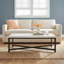 HAMMERED IRON Marble Coffee Table-711199575