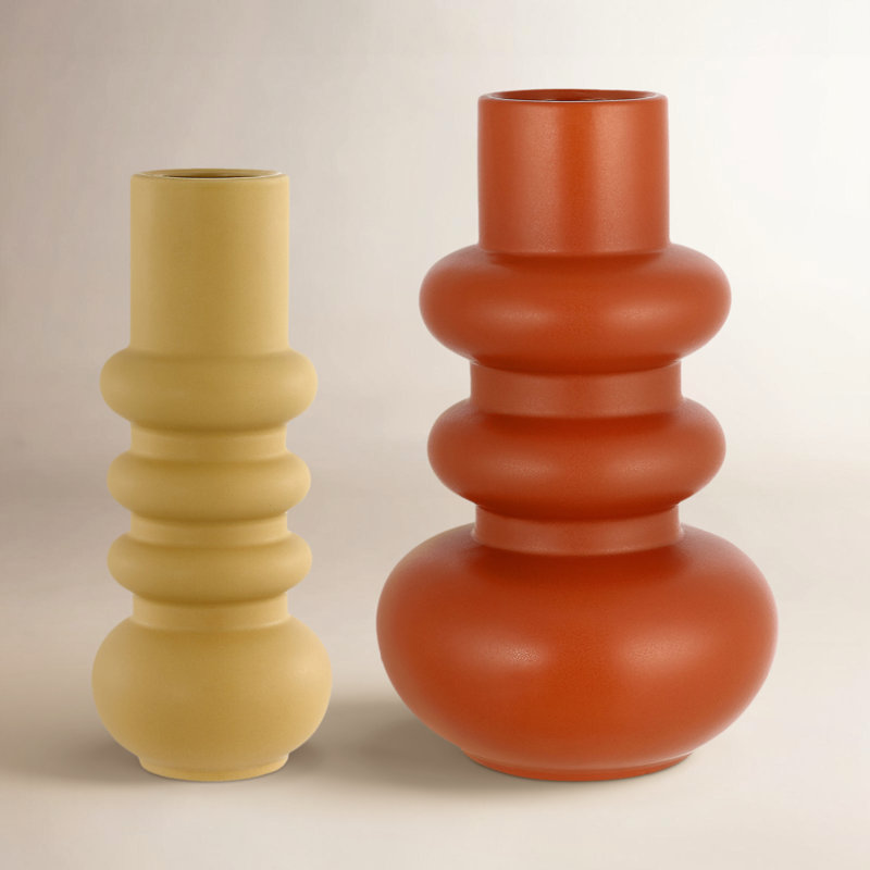 Vase de table en céramique fabriqué à la main Kell
