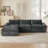 Boneless Modular Cloud Sectional Couches For Living Room, Oversized Compression Chenille Cloud Sofa-1574356054-1574356055