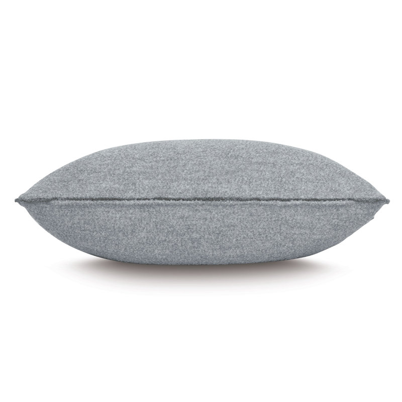 Lobos Lumbar Pillow Cover & Insert, Cement