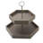 Hexagon 2-Tier Tray-Grey