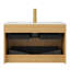 Bathroom Vanity With Sink, Floating Storage Cabinet With Drawers,Pre-Assembled-1795134296