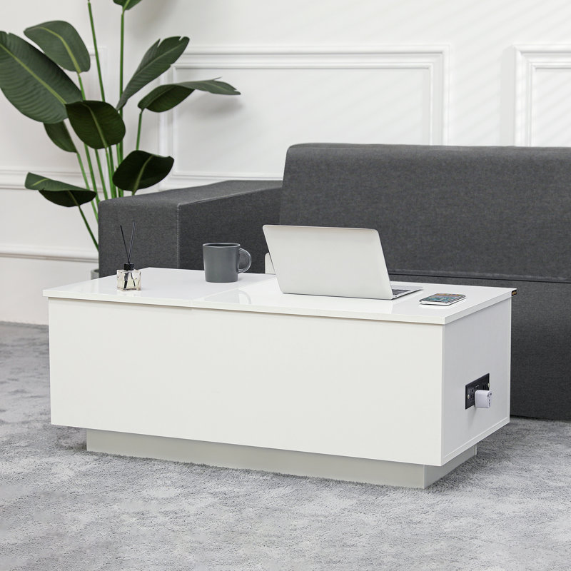 Haugland Single Coffee Table, White