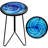 Side Table Round End Table Metal Side Table Outdoor Porch Table For Indoor Balcony Furniture Decor-1430462286