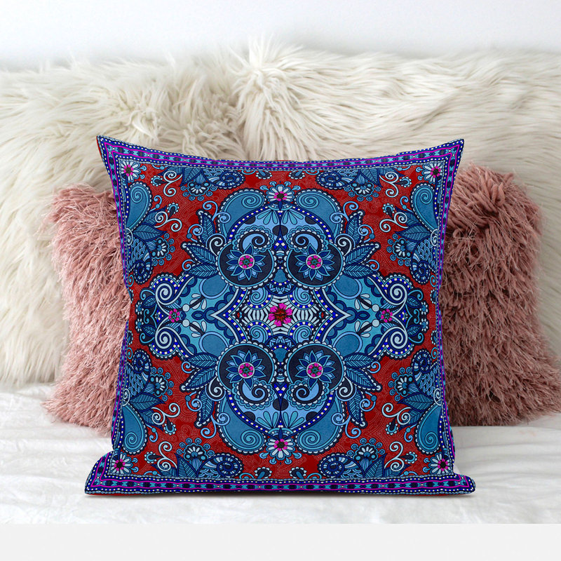 Housse et insert de coussin décoratif en polyester, 18 po x 18 po