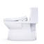 TOTO Redington 1G WASHLET+ S7 One-Piece Elongated 1.0 GPF Auto Flush Universal Height Toilet with CEFIONTECT, Cotton White - MW6724726CUFGA#01