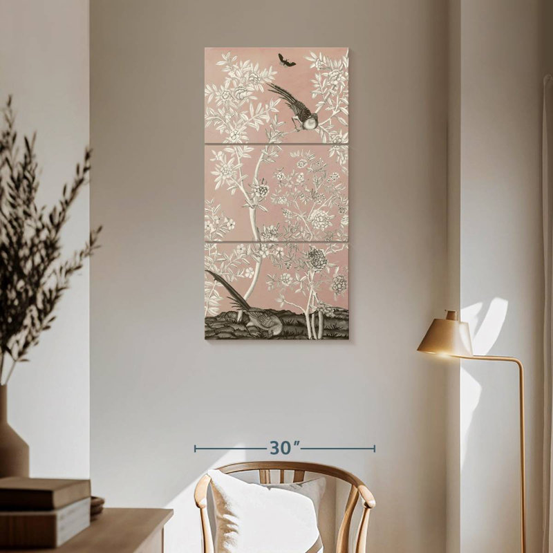 Blush chinoiserie II