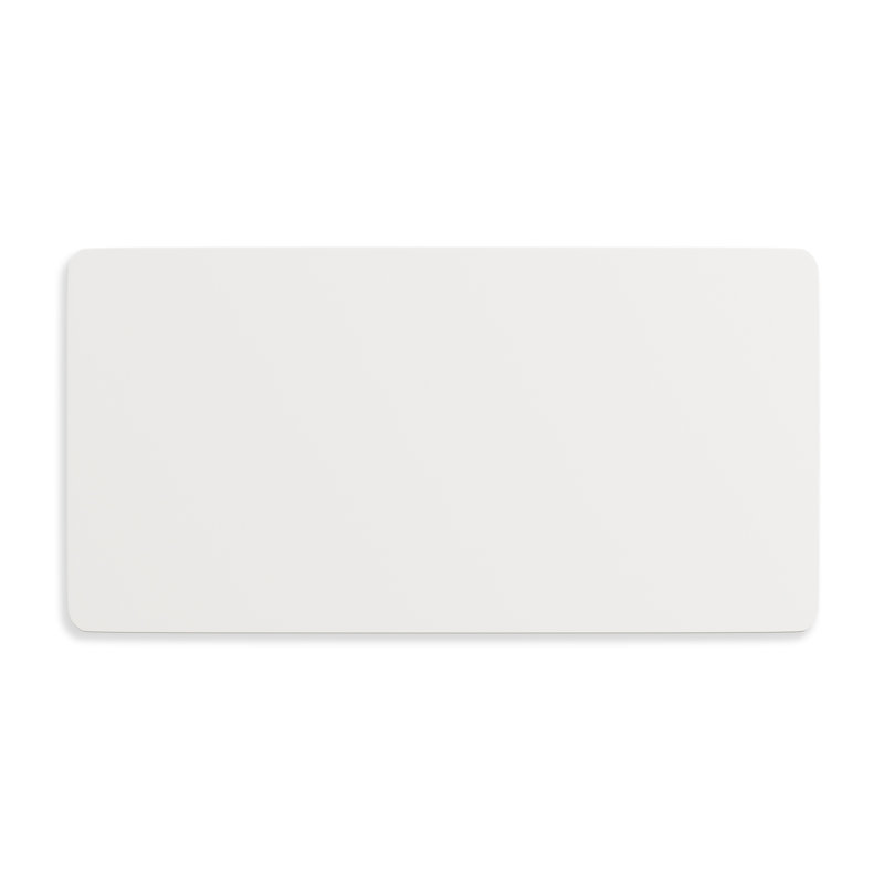 Whole-piece Particle Board Table Top Wood Countertop For Standing Desk Diy, 1"H x 55"W x 28"D, White