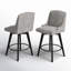 Tabouret de comptoir pivotant 26 po Annelotte-361965138