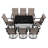 Falbo Rectangular 8 - Person Outdoor Dining Set