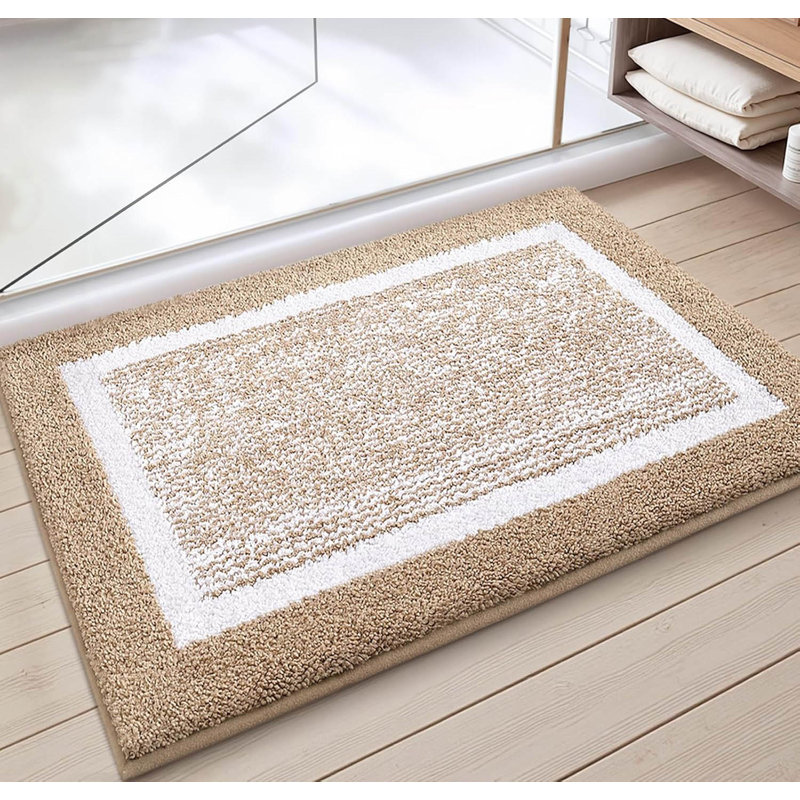 Rectangle Bath Mat, Khaki