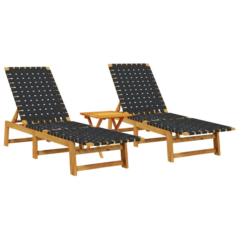157cm Long Chaise Lounge Set