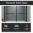 Double Sliding Glass Bathtub Shower Door 56-60"Wx66"H,Tempered Glass,Easy-Clean Coating, Brushed&Polished Finish,Smooth Buffering Mechanism