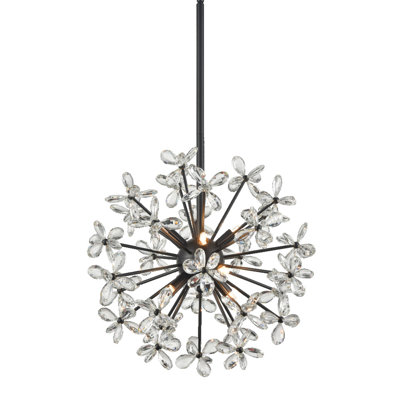 Adelle 8 - Light Glass Chandelier