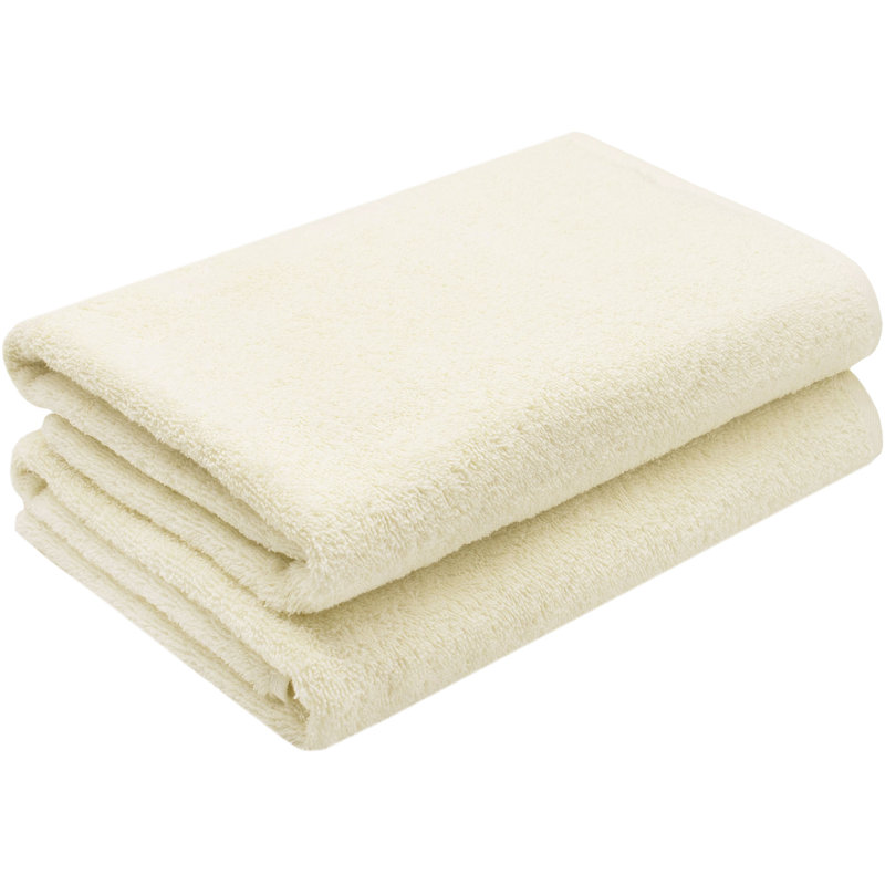 Midweight Bath Towel, Natural Brown