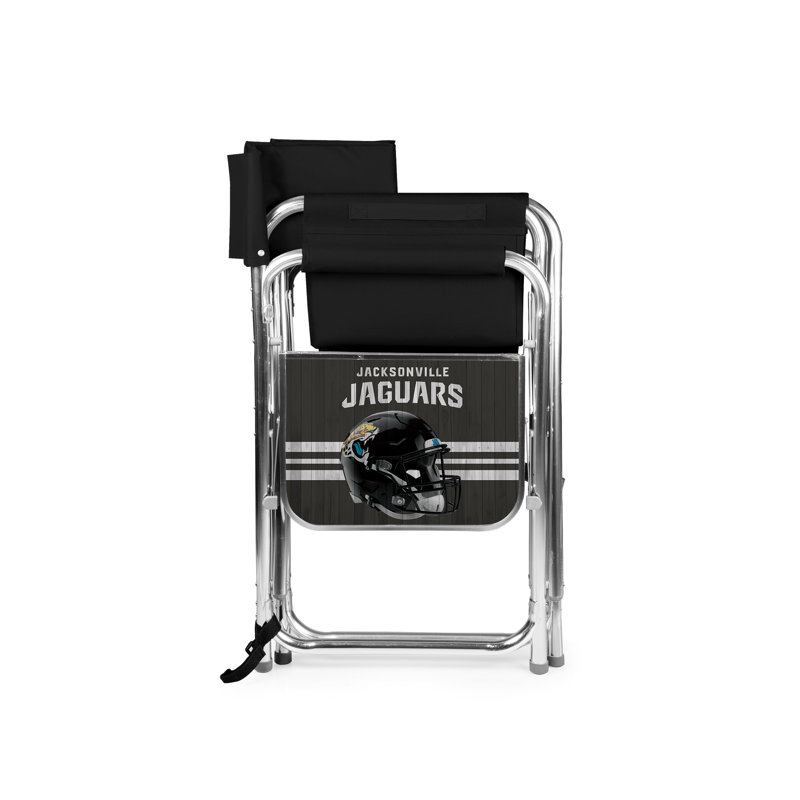 Folding Director Chair, Jacksonville Jaguars, Black