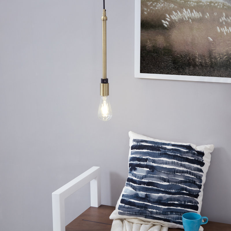 Largeros 1 - Light Antique Bronze Single Pendant