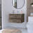 Maine Bathroom Vanity Wall Mounted With 2-Drawers