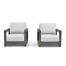 Marjani Metal Outdoor Lounge Chair