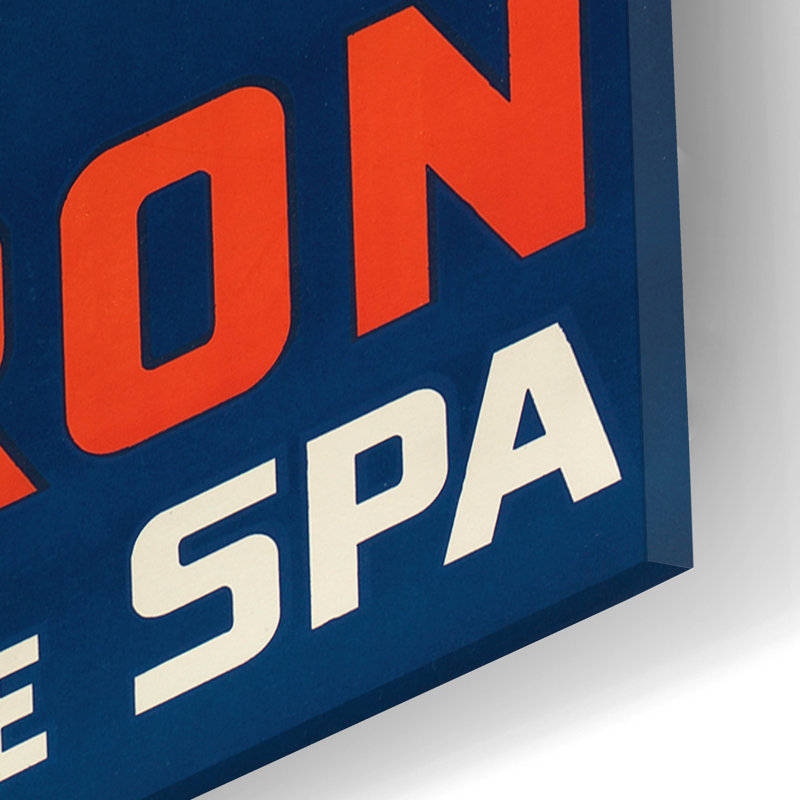 "Spa Citron" par Vintage Posters, H 24 po x l 16 po x P 0,2 po