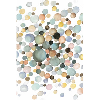 Little bubbles Bath Mat with Non-Slip Backing - Quick Dry Memory Foam Bathroom Rug - Absorbent - Modern Plush Spa-Style - Machine Washable