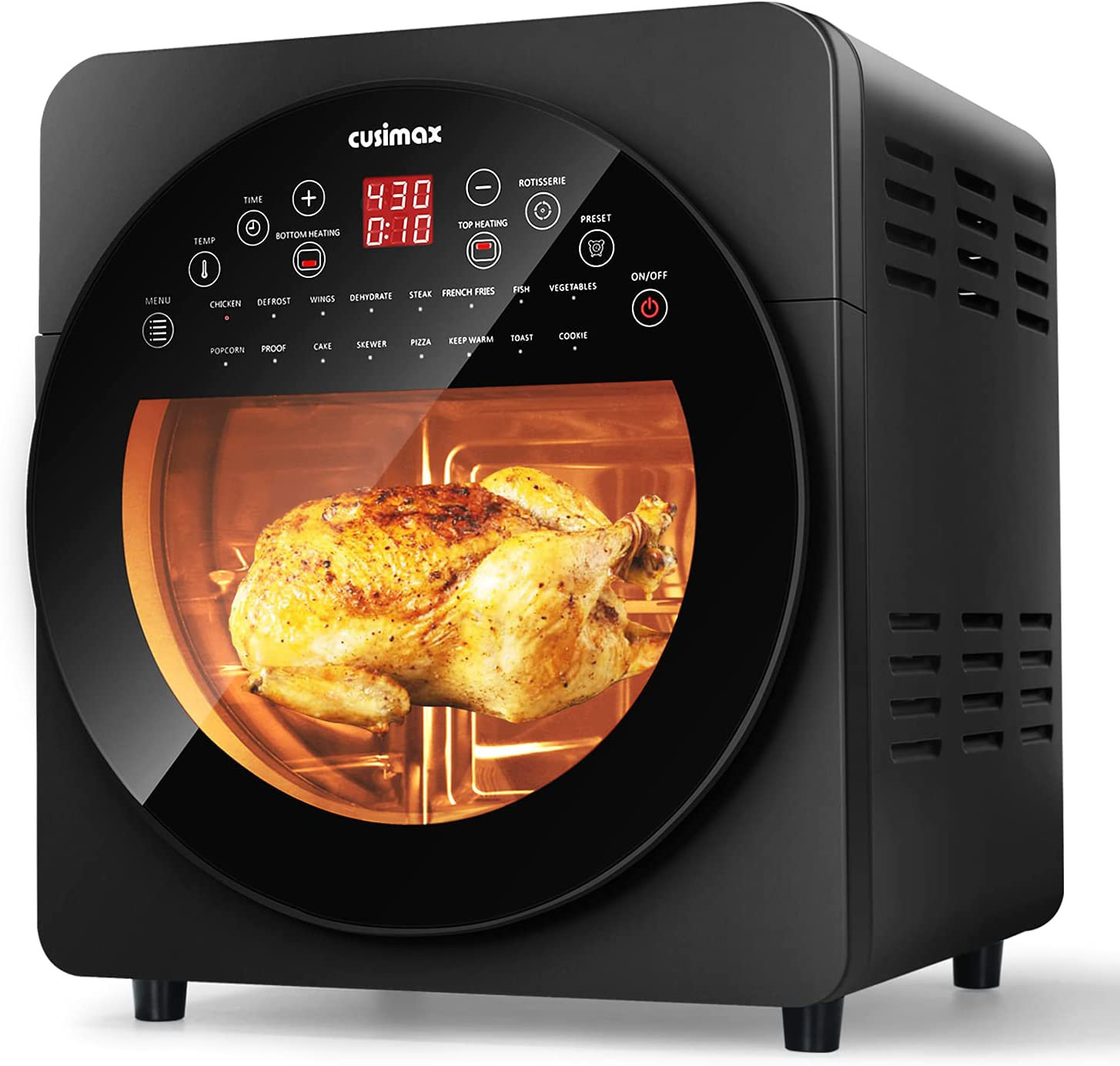 Cusimax 15.5 Qt. Air Fryer Oven - Bake, Roast, Rotisserie