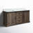 Cayden 72'' Double Bathroom Vanity with Top-982355617