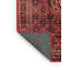 Tapis brun/rouge/beige traditionnel Corrstown-999944779