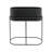 Set of 2 Metal Planters - Contemporary 20" and 24" Classic Black Oval Metal Planters on Stands for Indoor or Outdoor Decorative Accents - Plant Gift Idea